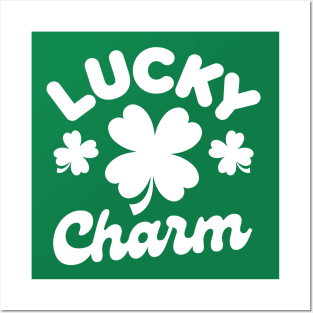 Lucky Sharm Shamrock St Patricks Day Posters and Art